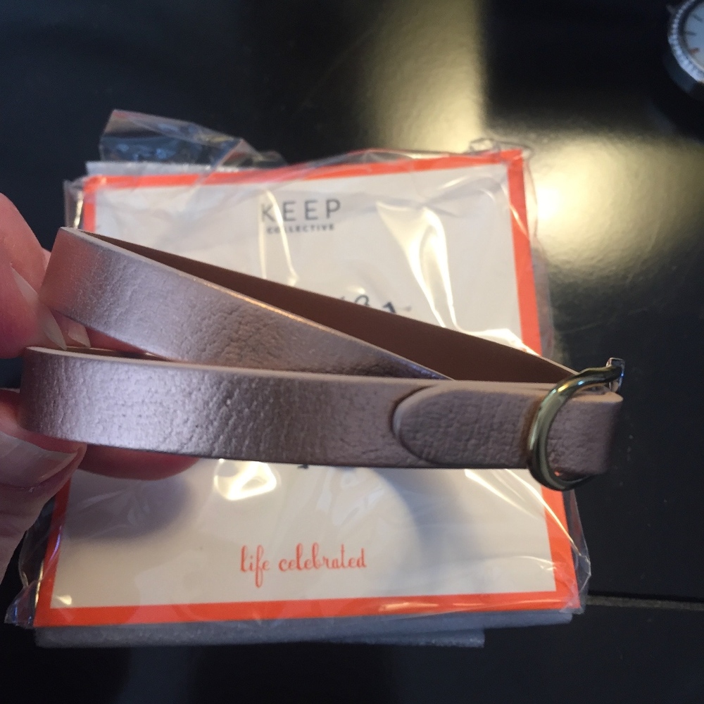KEEP Collective Double Leather Band